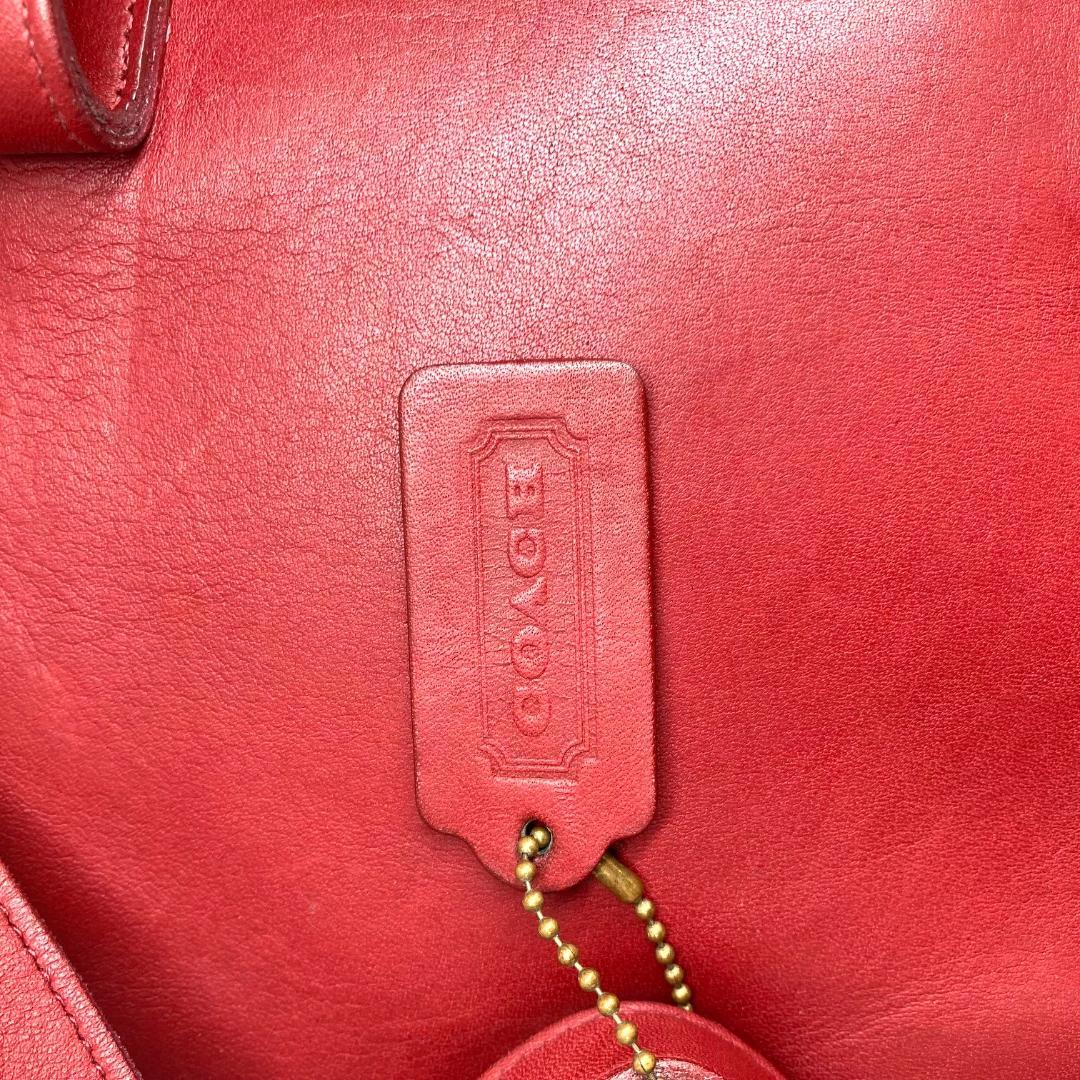 COACH コーチ　オールドコーチ　90S リュック　レッド　F5C-9960