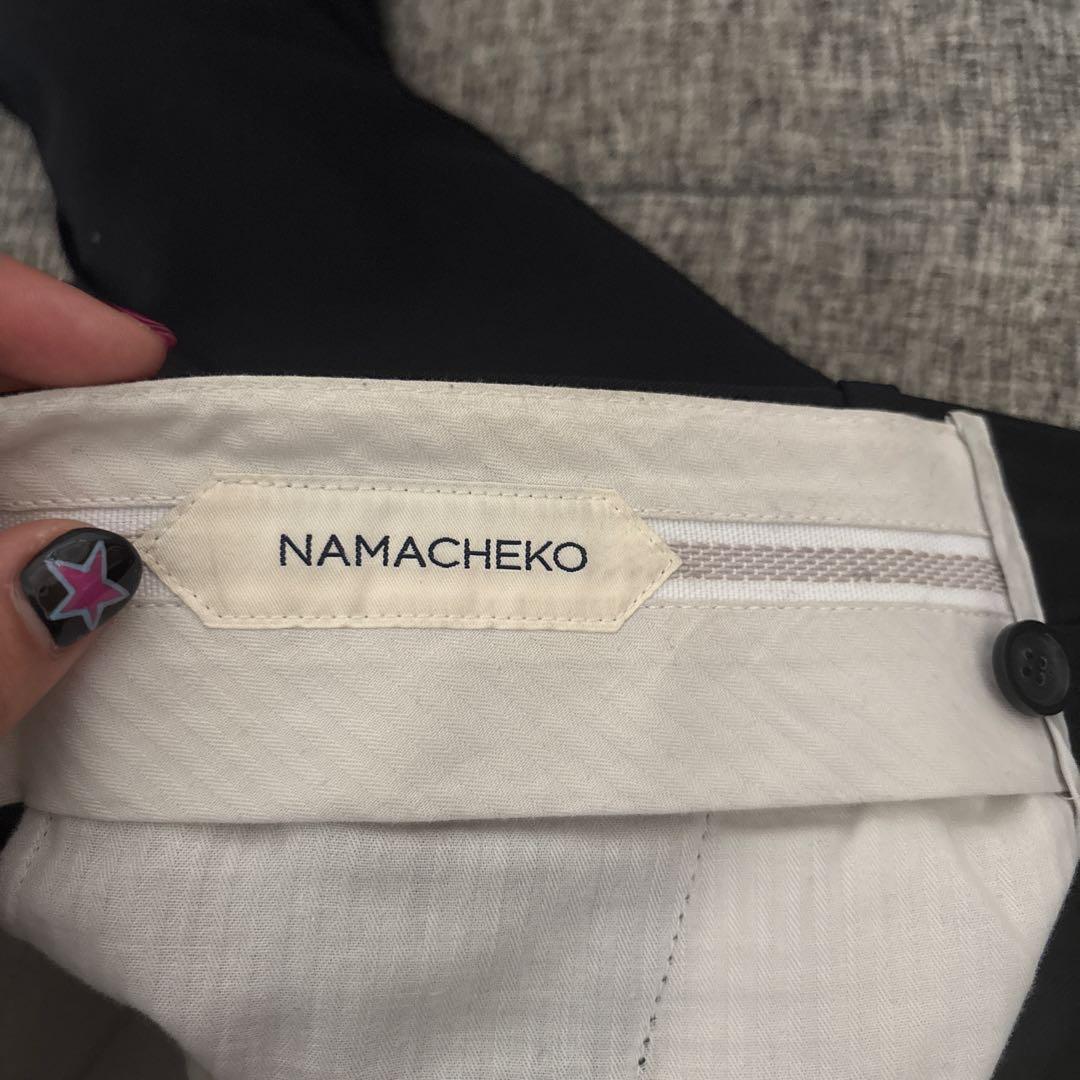 NAMACHEKO ウールトラウザーズ