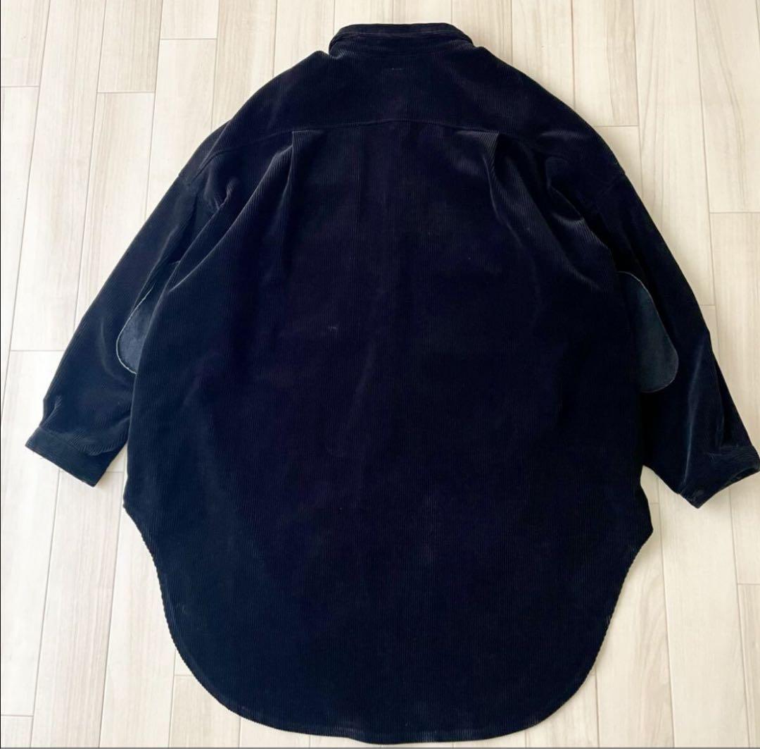 KAPITAL : エルボーパッチ コーデュロイ スラッピーシャツ キャピタル