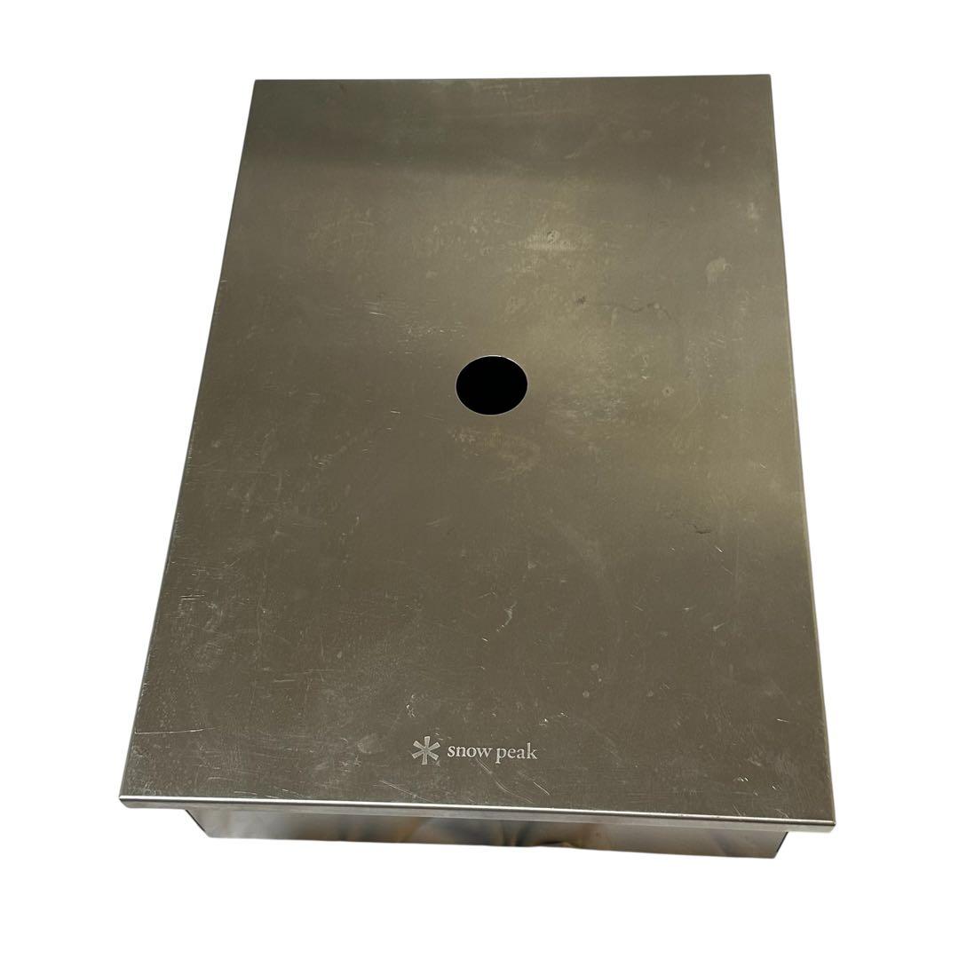 廃盤品 スノーピーク ステンボックス 1ユニット トレー peak