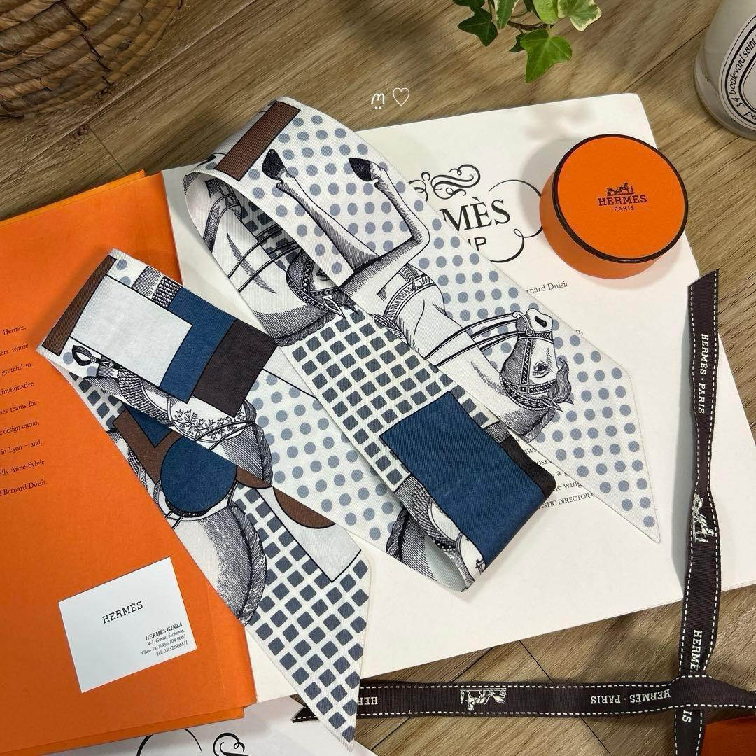 HERMESエルメス ツイリー カヴァリエアンフォルム 2024AW ホース 馬