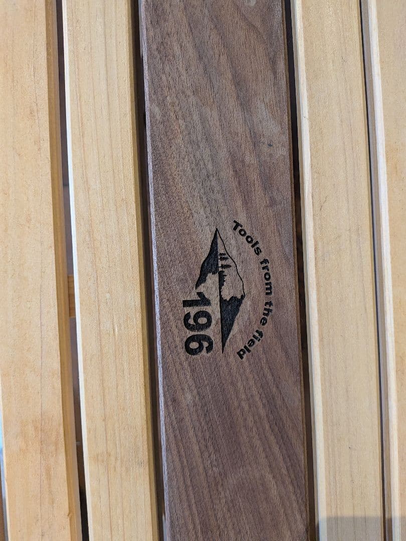 196 KUROSON370F 2つ折り ウッドテーブル