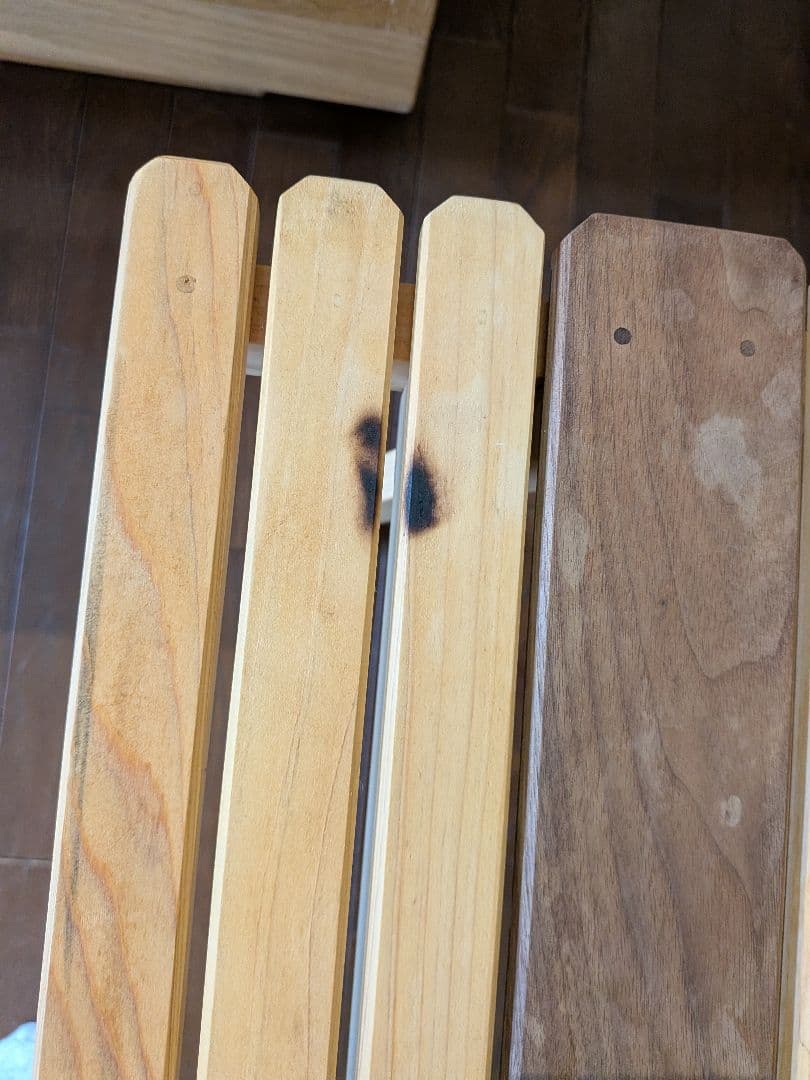 196 KUROSON370F 2つ折り ウッドテーブル