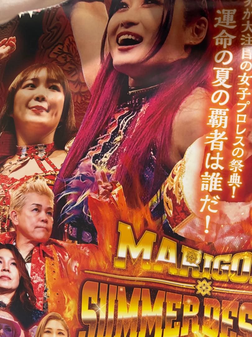 女子プロレス マリーゴールド B2ポスター イヨスカイ IYO SKY WWE