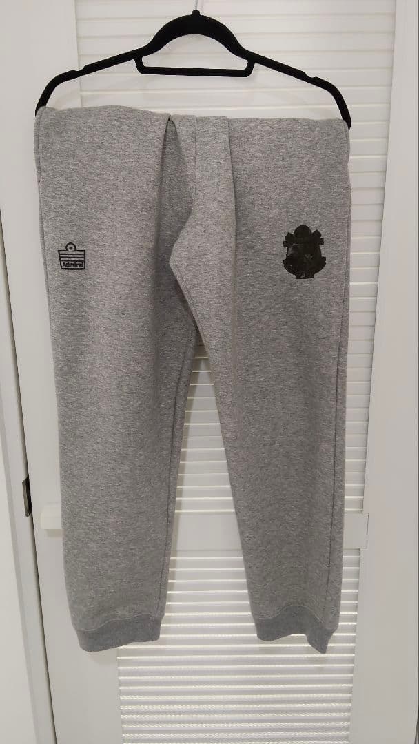 しげ様専用 Admiral×ジュビロ磐田 裏起毛スウェットパンツグレー