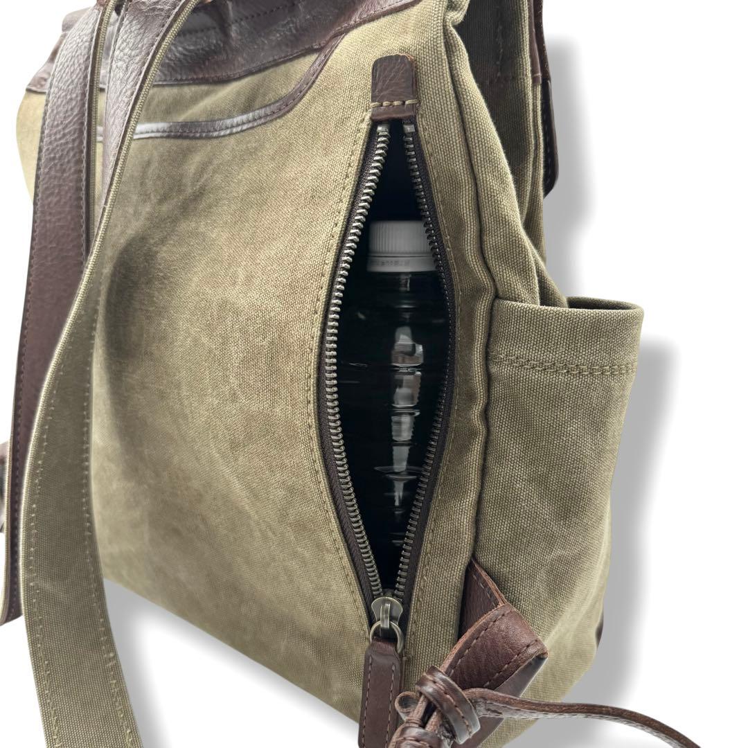 美品 genten リュック バックパック ミモザ・ベーシック リュック