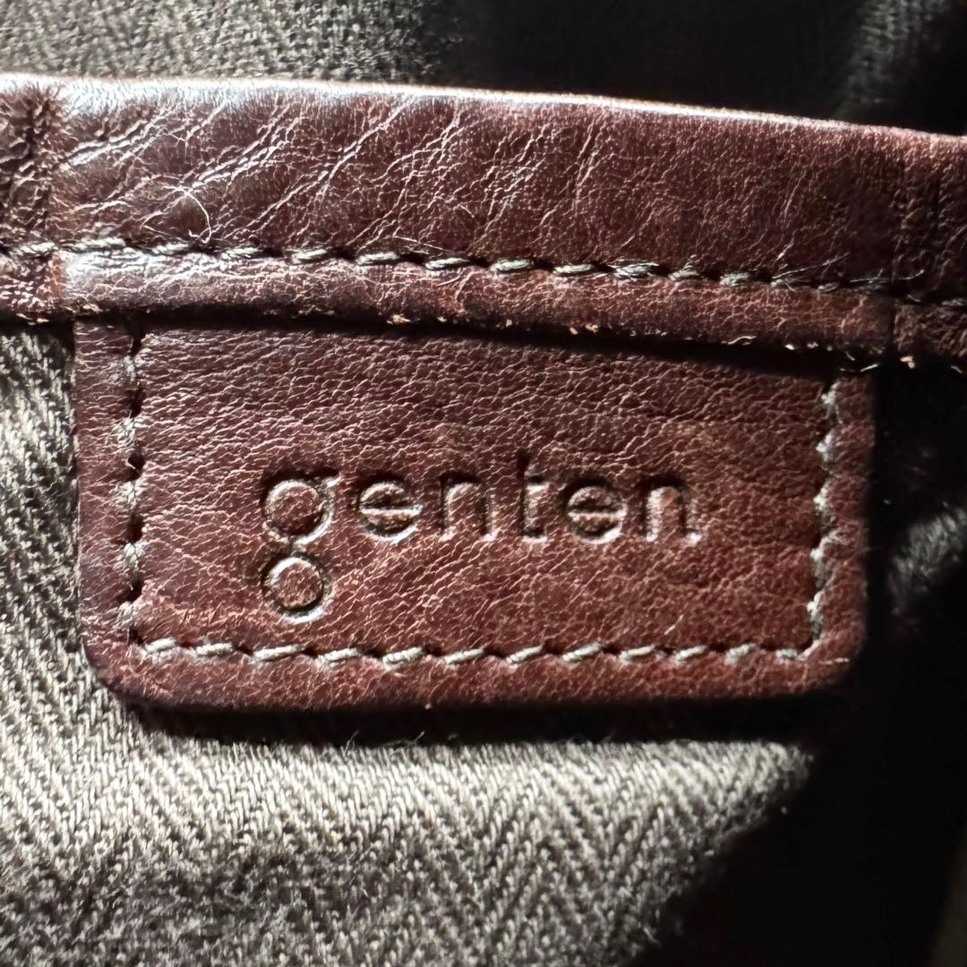 美品 genten リュック バックパック ミモザ・ベーシック リュック