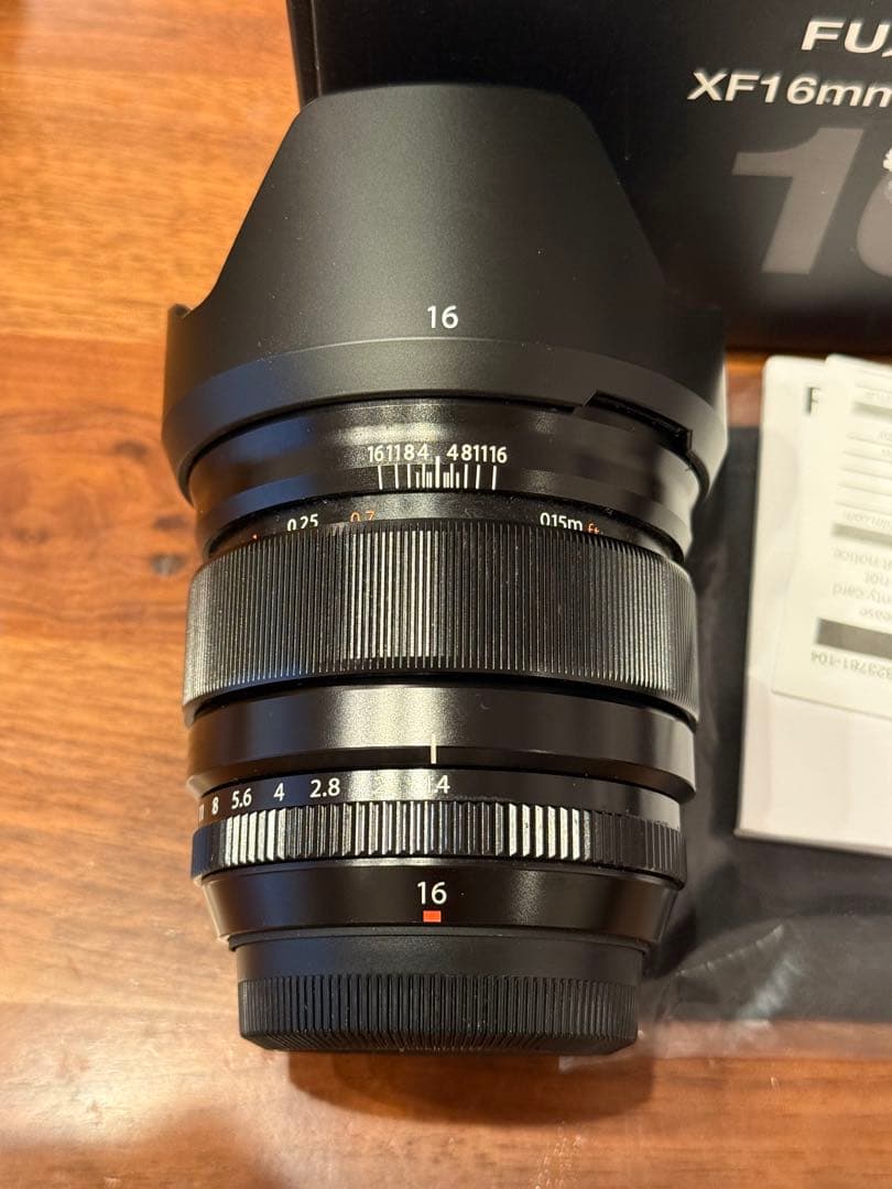 Fujinon XF16mmF1.4 R WR レンズ