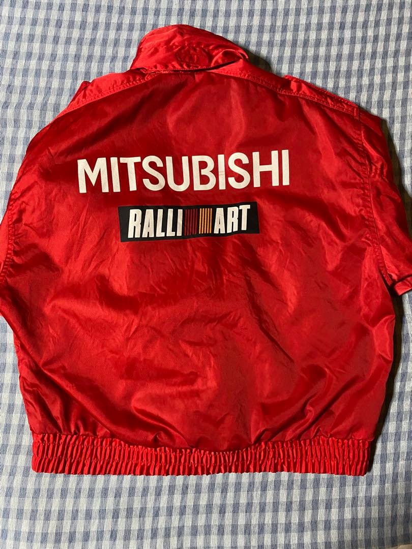 90s ミツビシ ラリーアート ナイロンジャケット 美品　当時物　ビンテージ