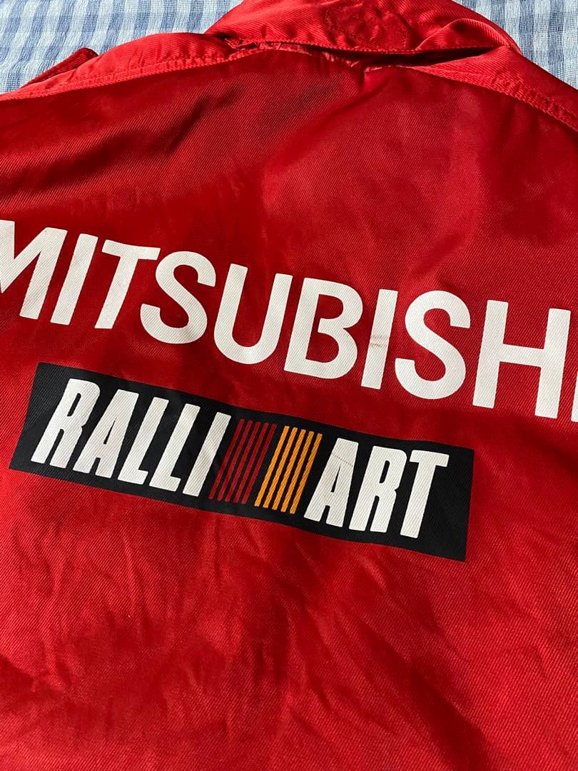 90s ミツビシ ラリーアート ナイロンジャケット 美品　当時物　ビンテージ