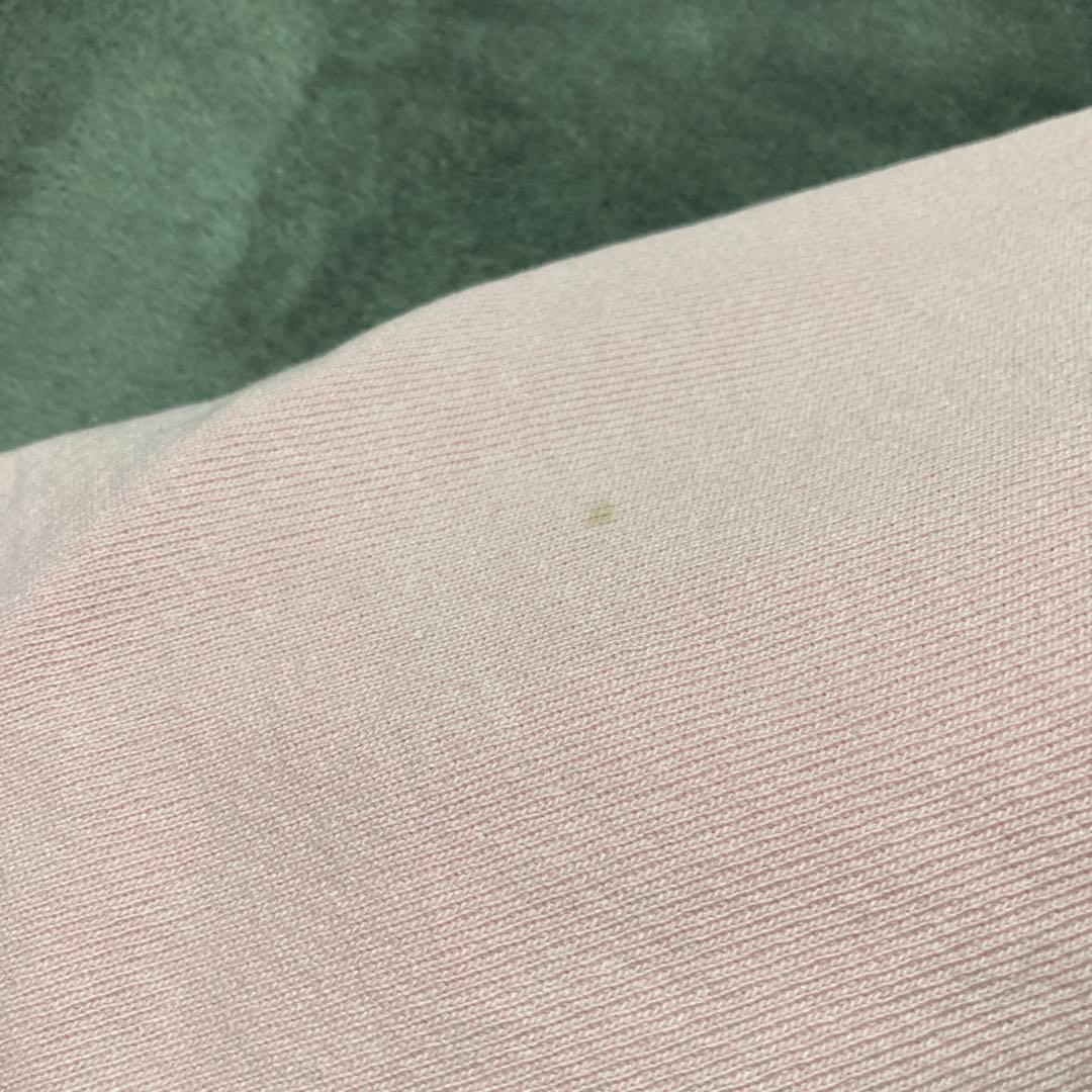 90s Champion リバースウィーブ スウェット ピンク 目無し