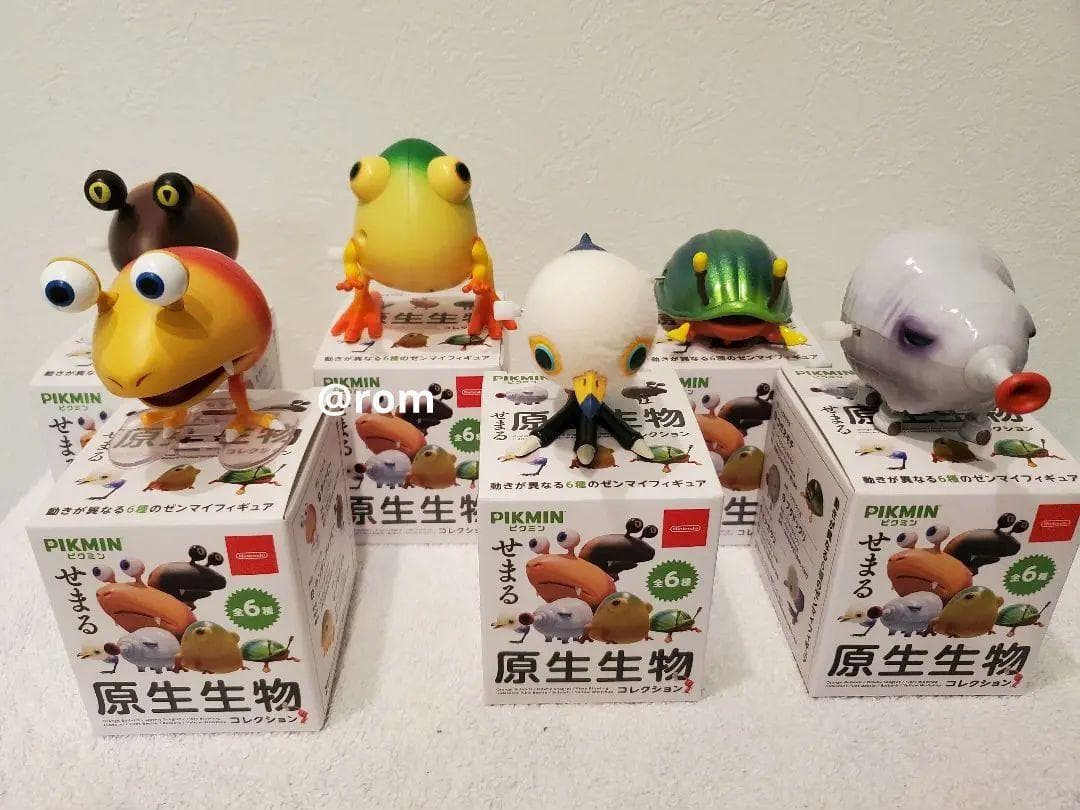 ピクミン4せまる原生生物コレクションコンプリートセット小箱付