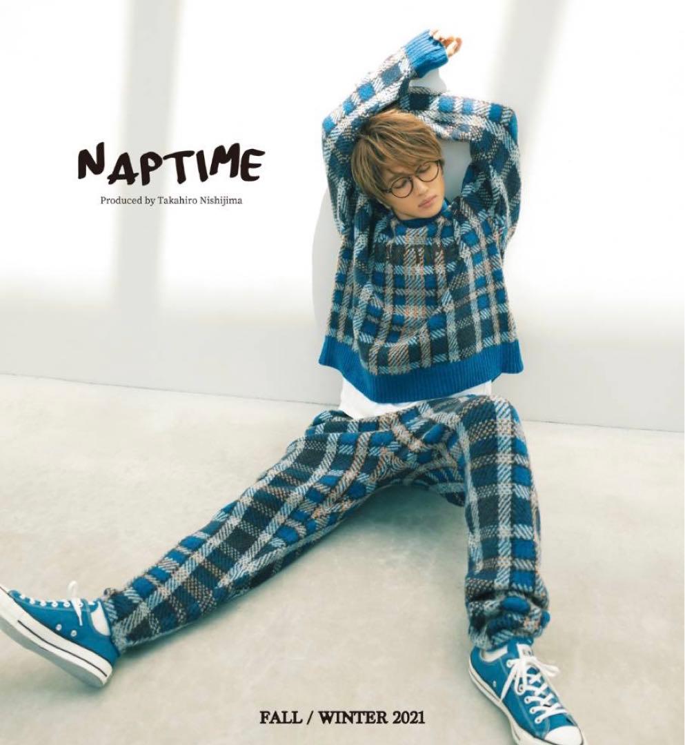 ナップタイムnaptime. Nissy 西島隆弘ニットプルオーバー