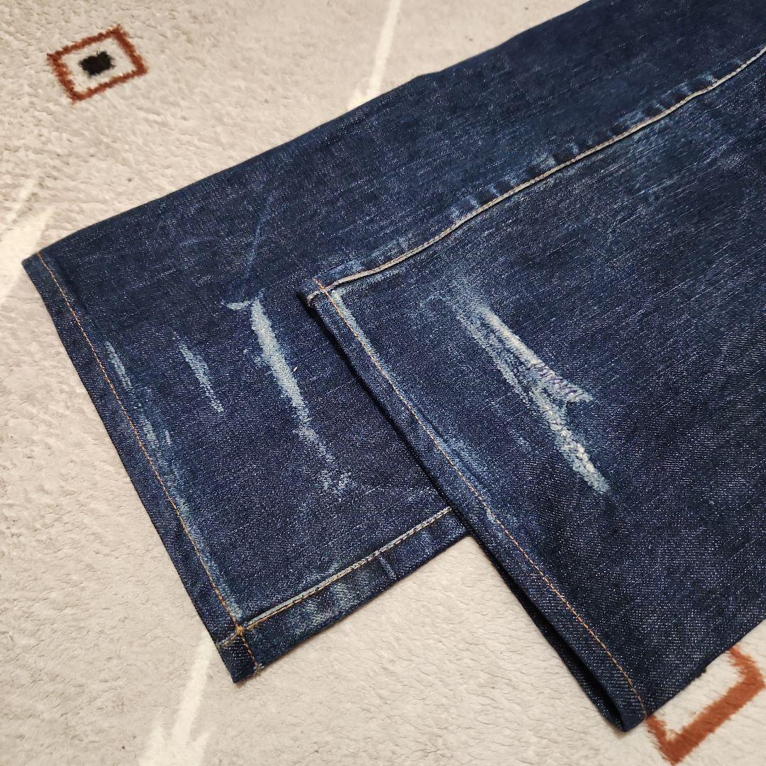 日本製 コアファイター セルビッジジーンズ LARGE