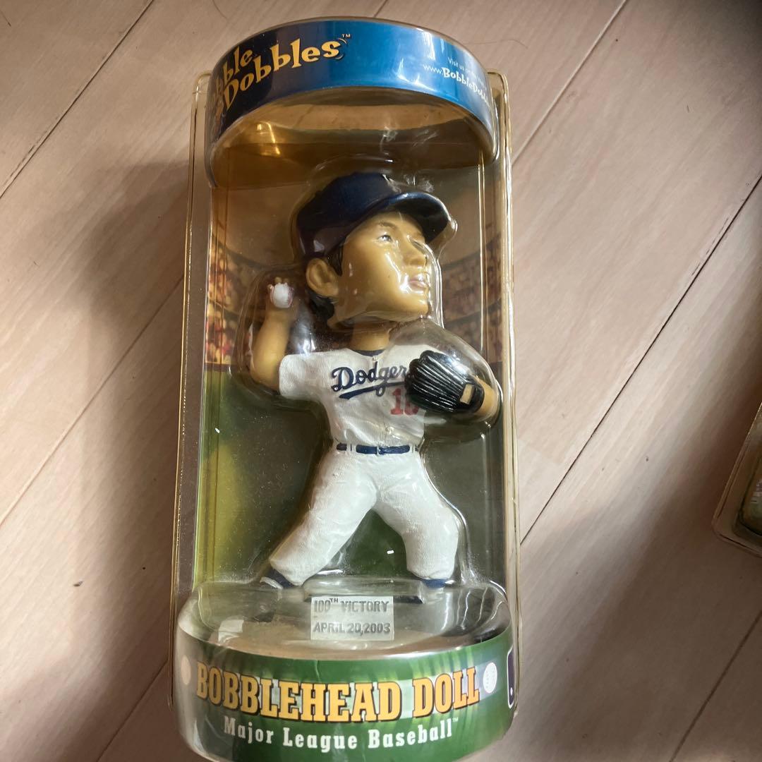 野茂英夫 松井秀喜 佐々木主浩 ボブルヘッド メジャー ドジャース