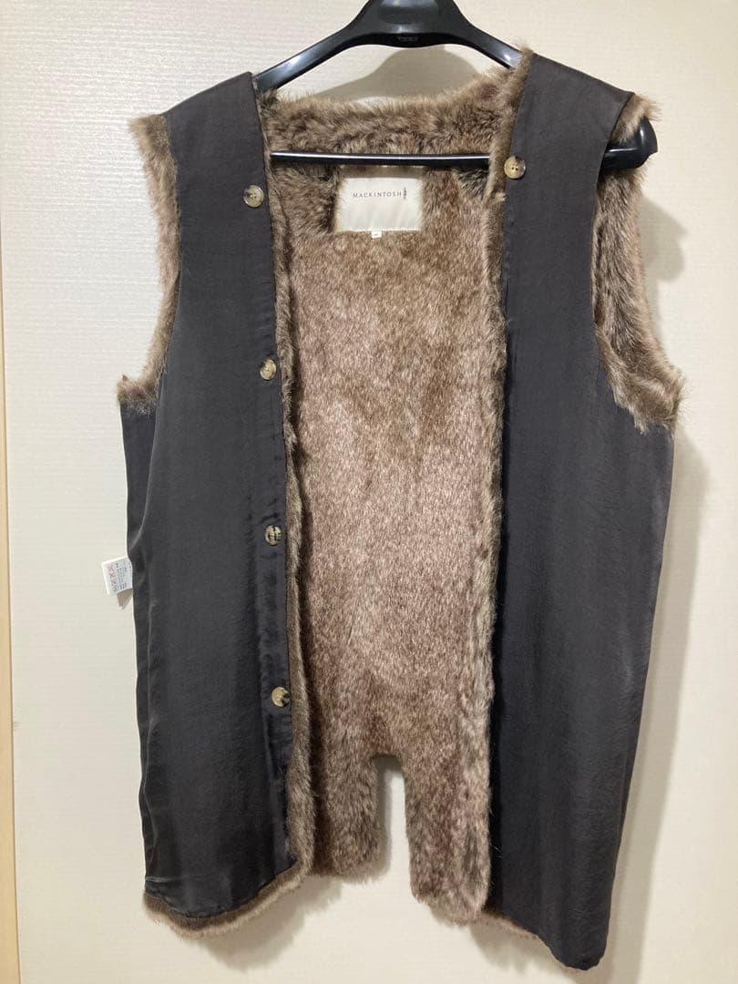 マッキントッシュ ダンカン ゴム引き ベージュ ダンケルド ステンカラーコート