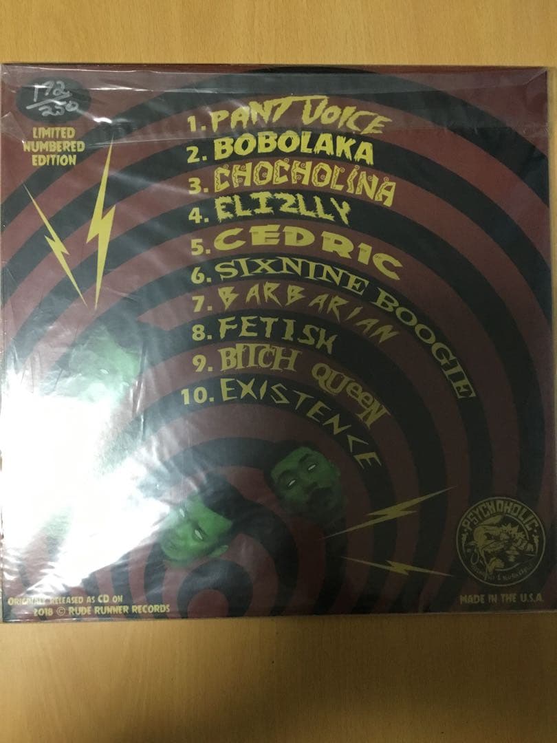 SCABROX SEX レコード　サイコビリー　ネオロカビリー