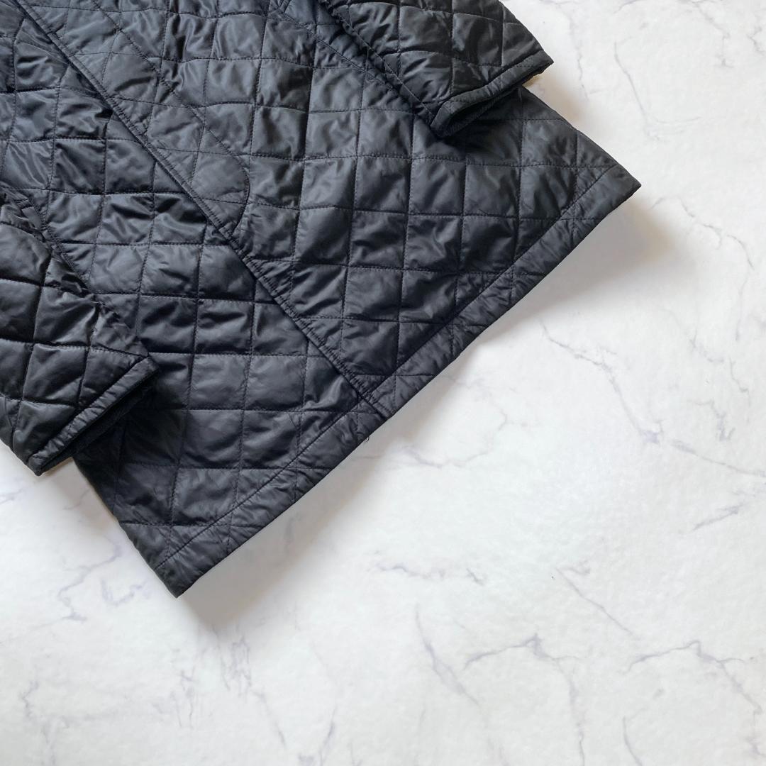 マッキントッシュ ステンカラーコート リバーシブル ウール キルティング 40