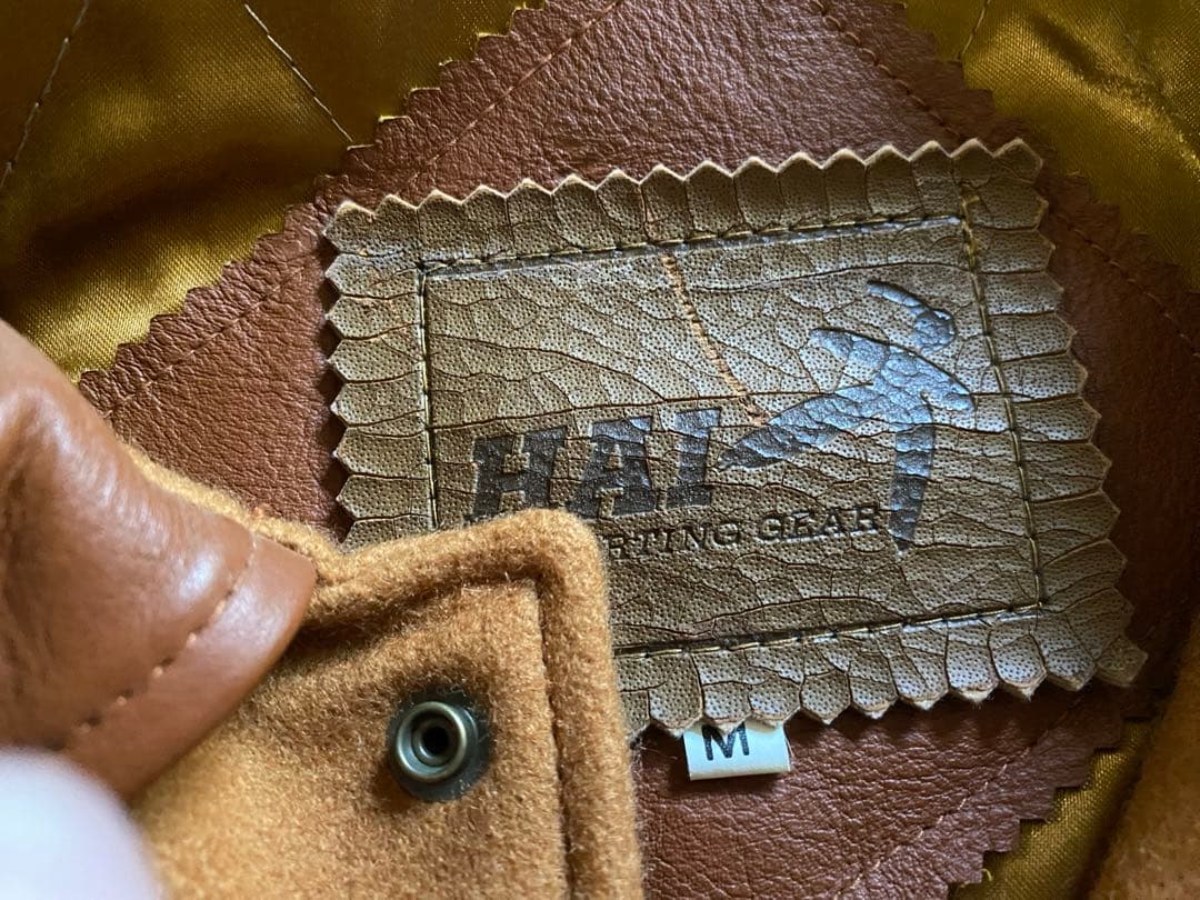 HAI SPORTING GEAR スタジャン ジャケット 牛革