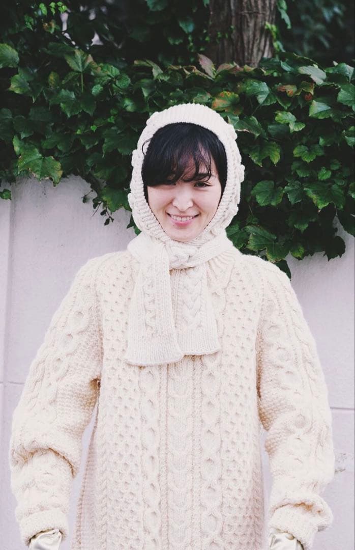 yuki fujisawa ニットキャップ　バラクラバ　マフラー