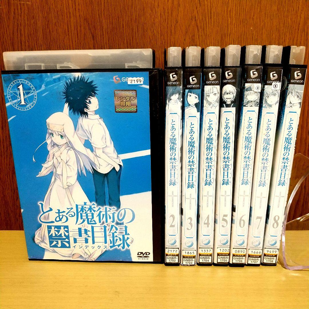 とある魔術の禁書目録(インデックス)　1期～3期　全29本→30本(+劇場版)