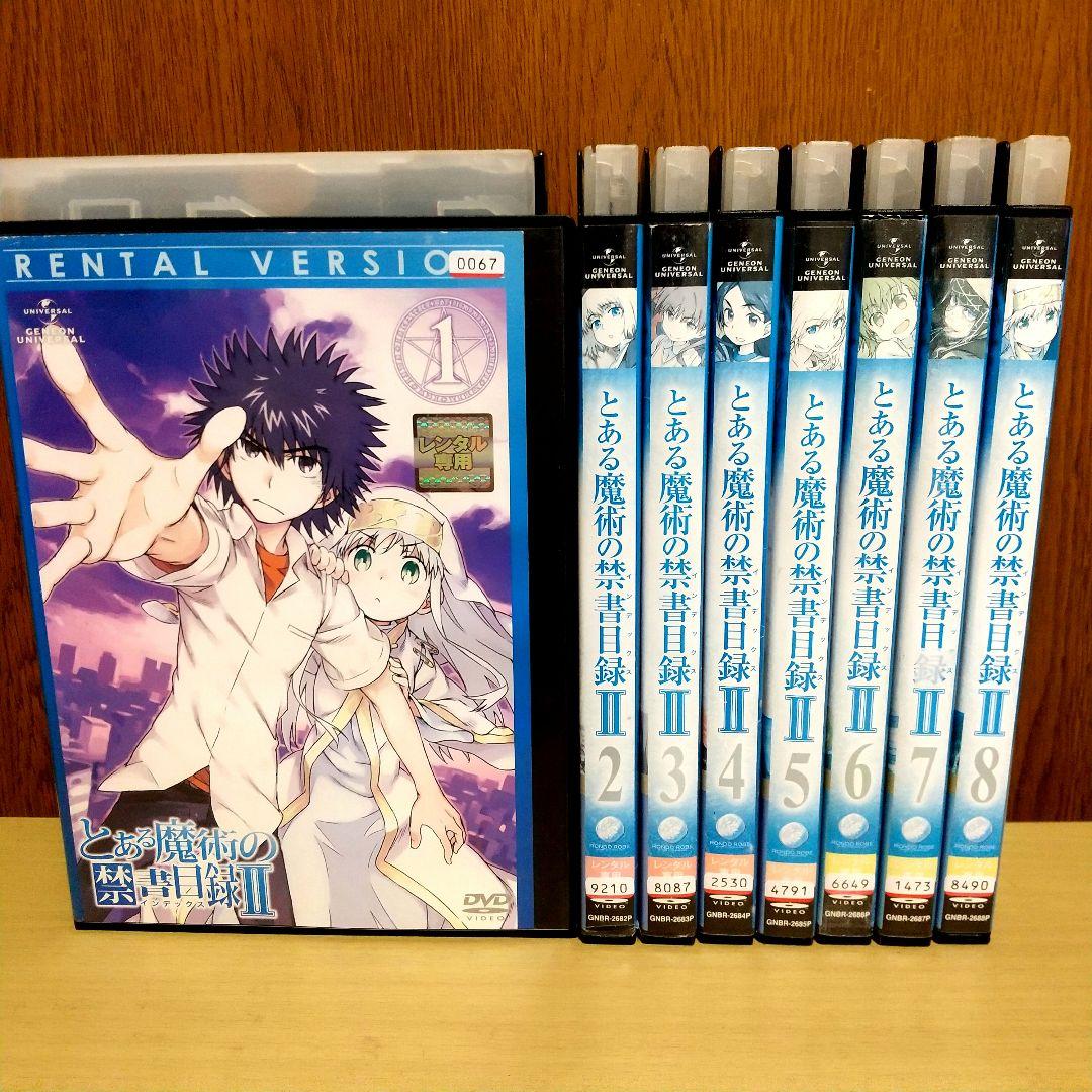 とある魔術の禁書目録(インデックス)　1期～3期　全29本→30本(+劇場版)