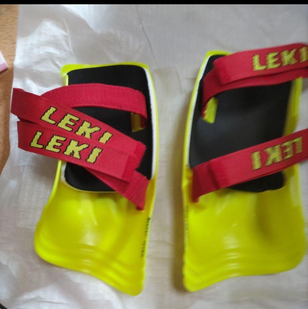 LEKI レキ レガース シンガード 長さ 真ん中で30cm位。