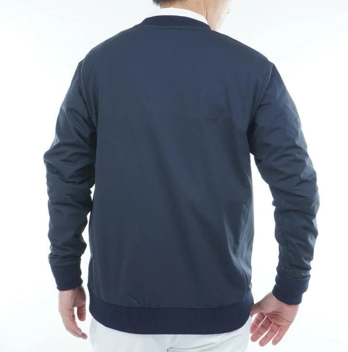 トミーヒルフィガー 防風クルーネックスウェット【L寸】ネイビー