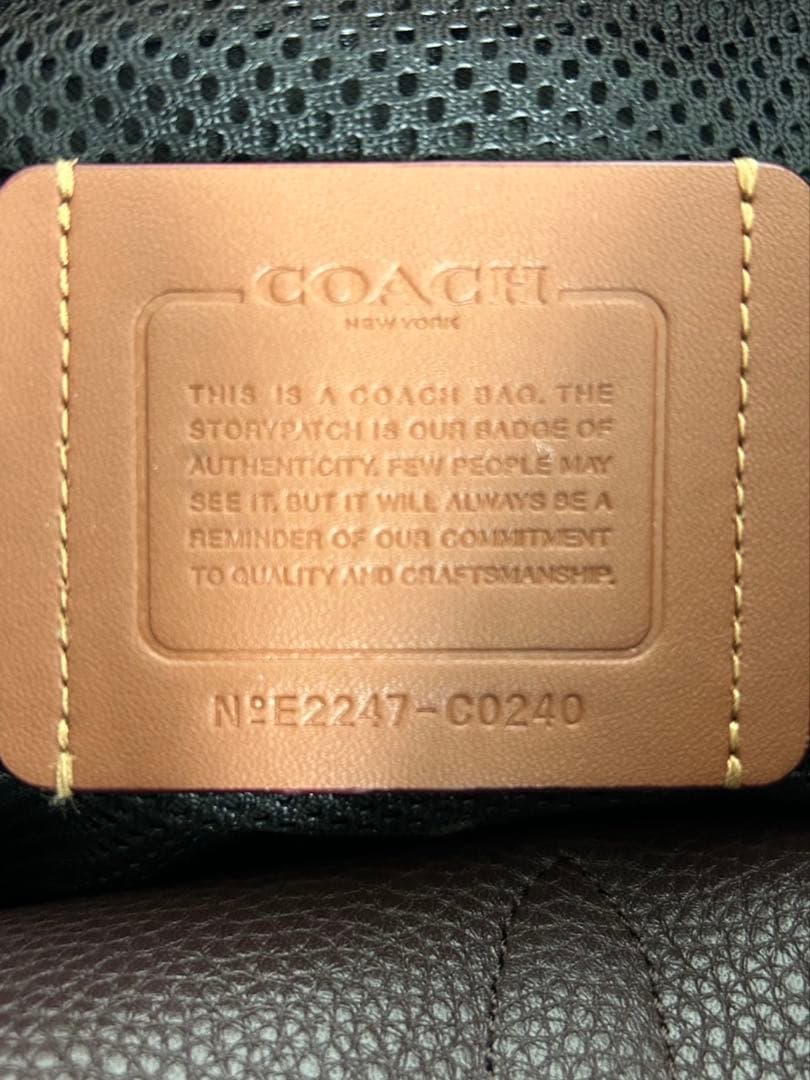 ロビン様　売約済み品　✅【良品】定価9.3万　メンテ済み　コーチ　トート