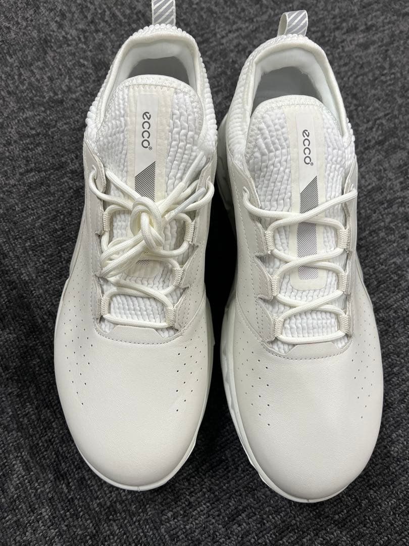 【新品・未使用】ecco BIOM C4 ゴルフシューズ ホワイト
