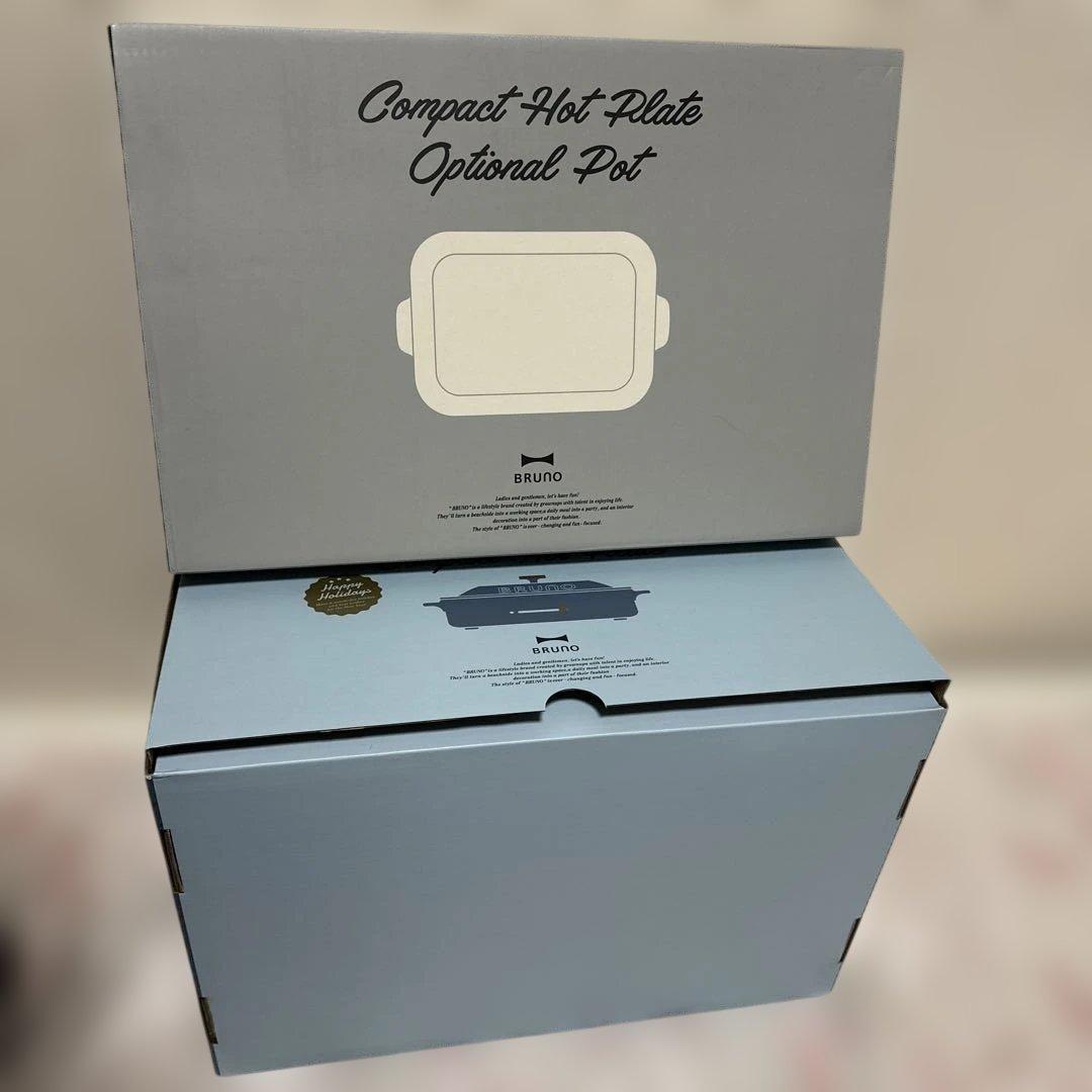 【未使用】BRUNO　セット品　ホットプレート セラミック付