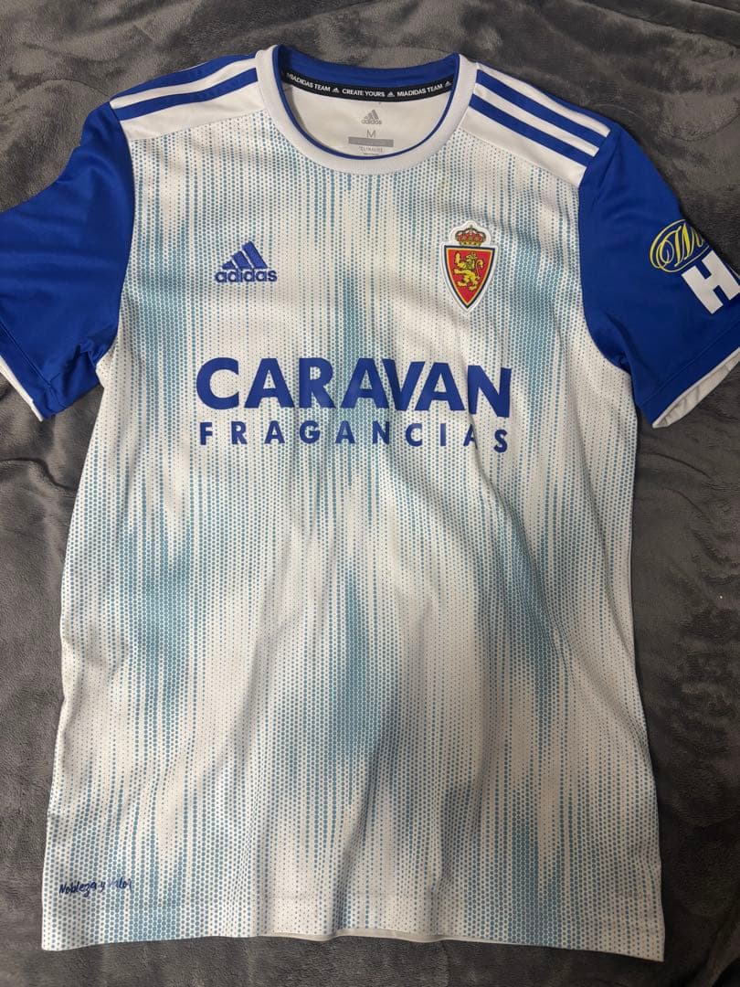 【実使用】香川真司選手直筆サイン入りサラゴサユニフォーム