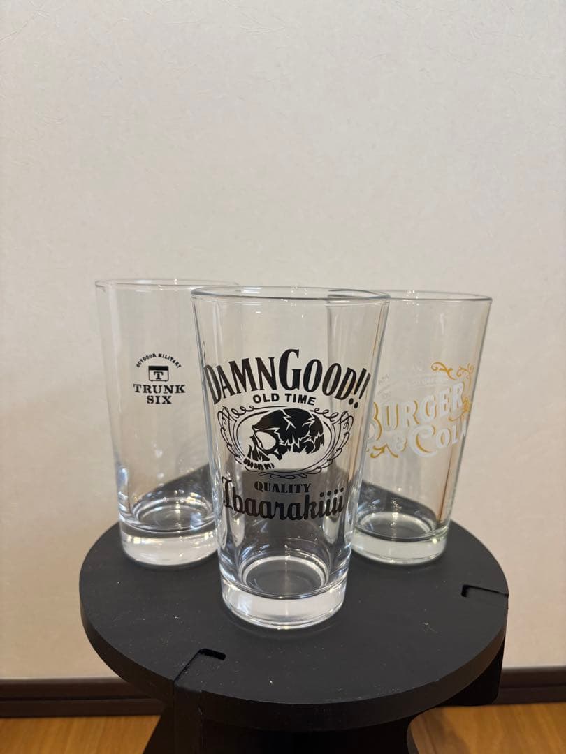 【セット販売】　ダムグッド　バーガー＆コーラ　トランクシックス　パイントグラス