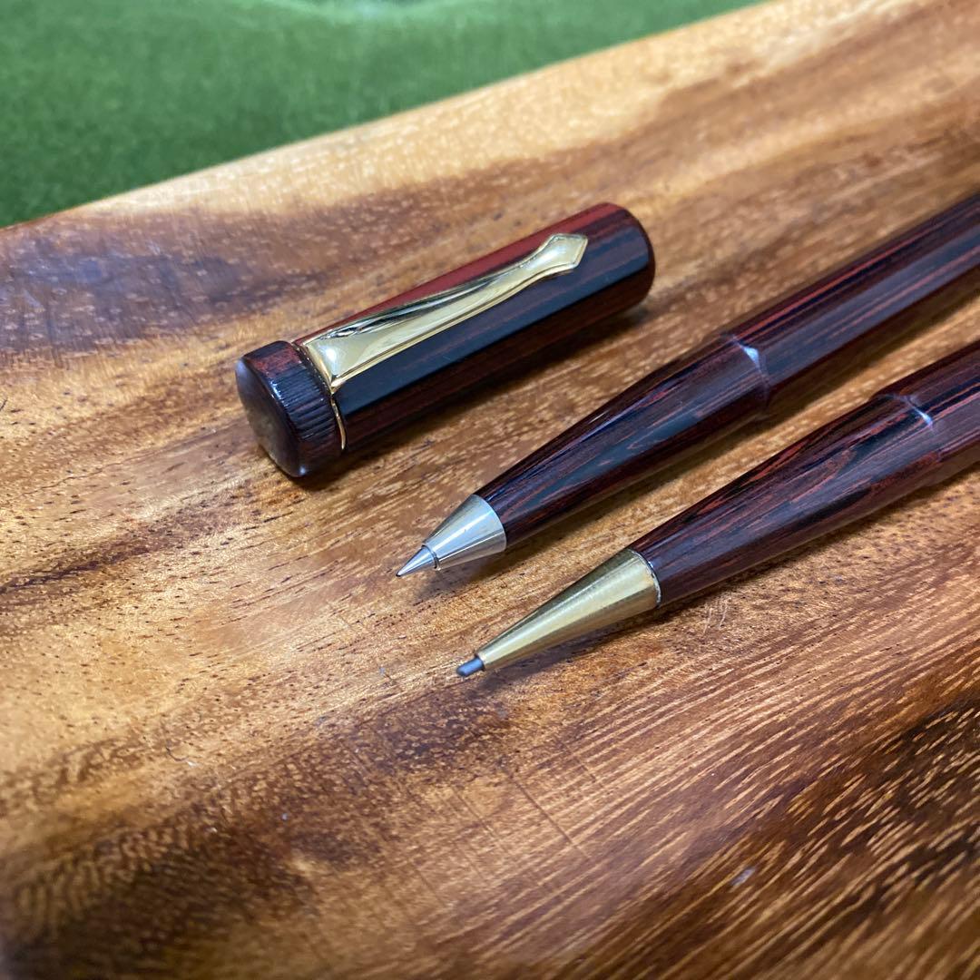 宮古さんの家 カヴェコ エボナイト ボールペン 1.18mmシャーペン