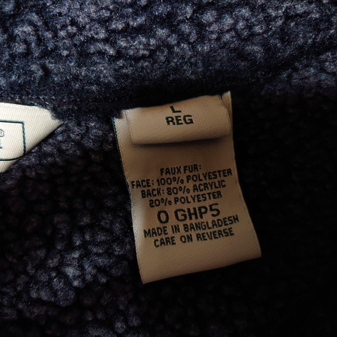 LLBean フェイクムートン裏ボアダッフルコート 古着 エルエルビーン