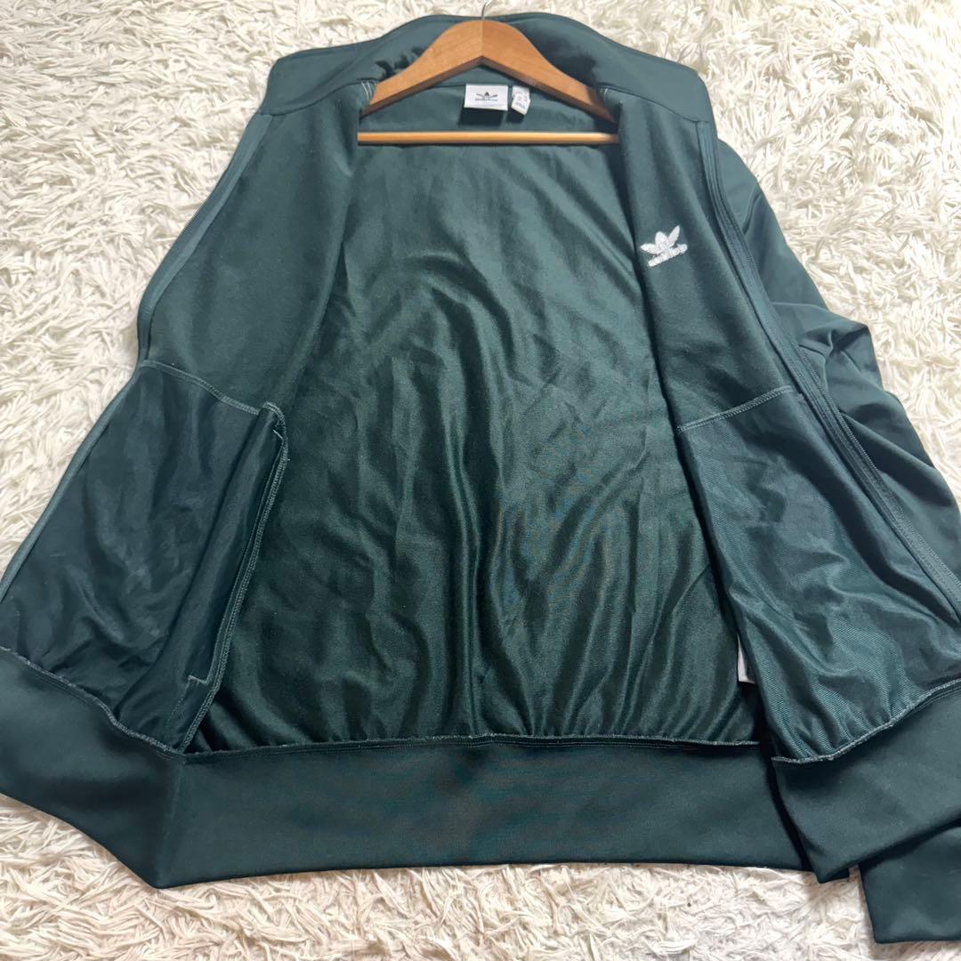 【2XL】アディダス　トラックトップ　ファイヤーバード　グリーン　トレフォイル