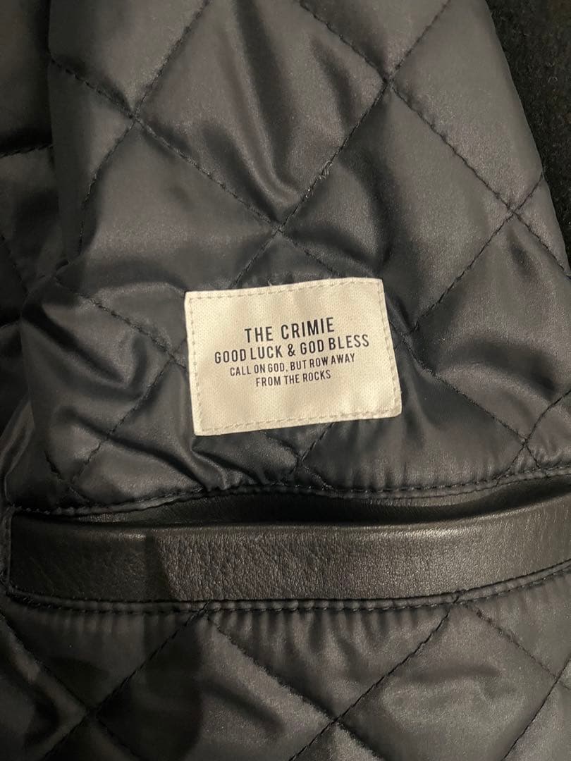 ⭐︎極美品⭐︎　THE CRIMIE クライミー スタジャン 黒　Lサイズ