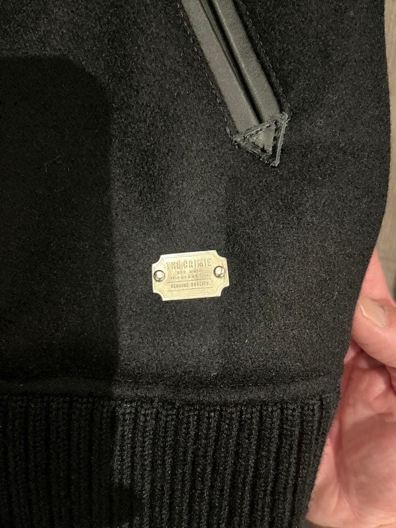 ⭐︎極美品⭐︎　THE CRIMIE クライミー スタジャン 黒　Lサイズ