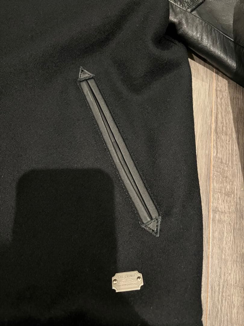 ⭐︎極美品⭐︎　THE CRIMIE クライミー スタジャン 黒　Lサイズ