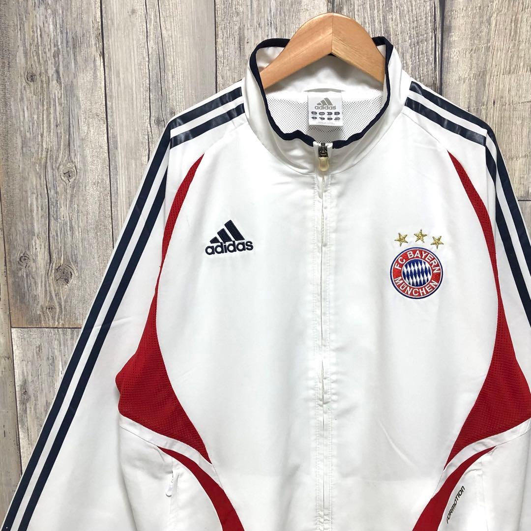adidas アディダス バイエルンミュンヘン トラックジャケット サイズO