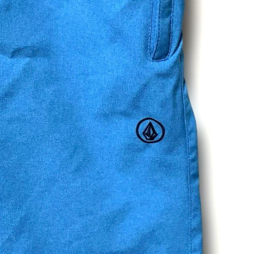 人気美品❗️ VOLCOM ボルコム　スノーボードパンツ　ブルー　メンズ　Mサイズ