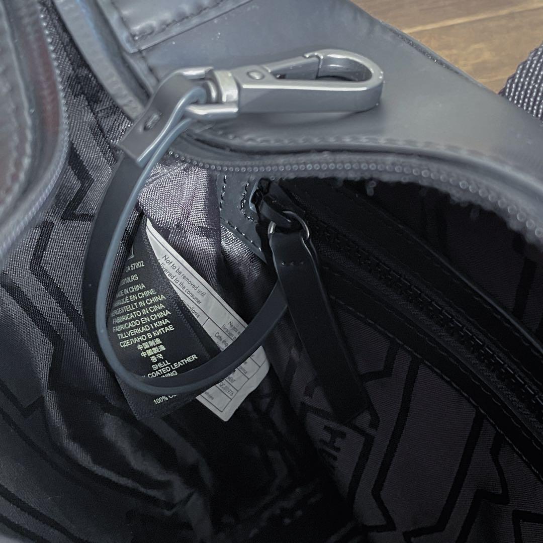 HUNTER オリジナル ミディアム トップクリップ バックパック　ラバーレザー