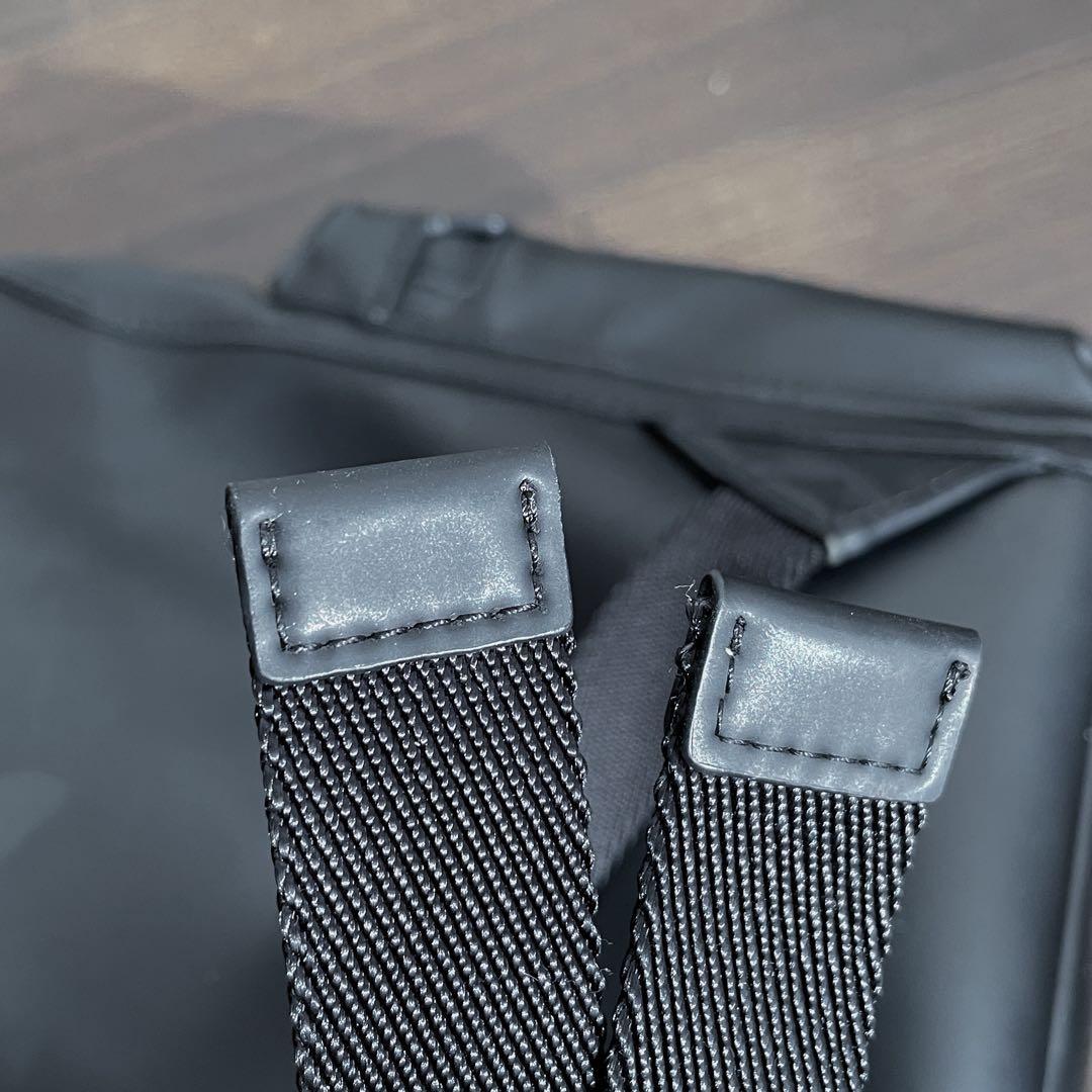 HUNTER オリジナル ミディアム トップクリップ バックパック　ラバーレザー