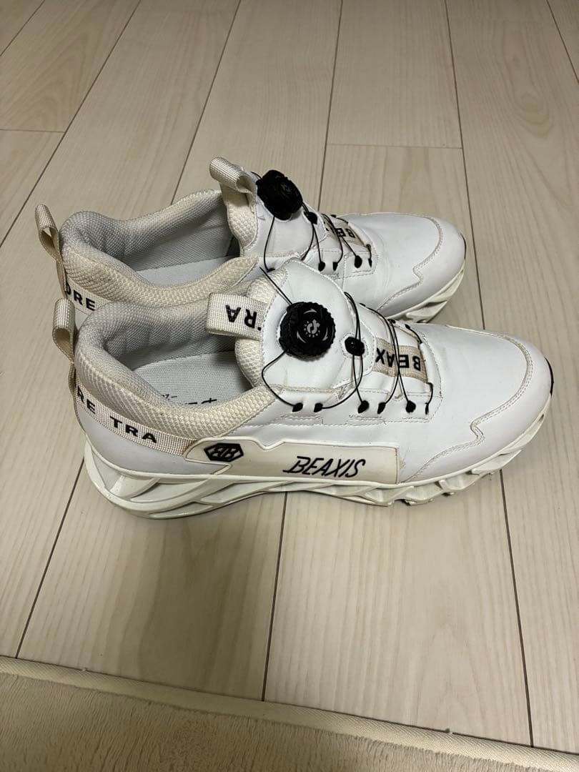 BEAXIS ホワイト スニーカー BOAシステム