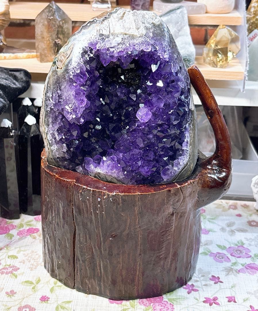 【天然石】ウルグアイ産 アメジスト クラスター 2.5kg