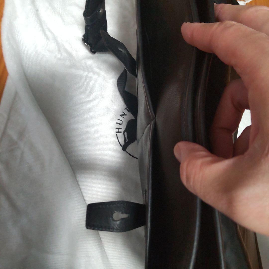 極美品 ハンティングワールド バチュー レザー コレクション ショルダーバッグ