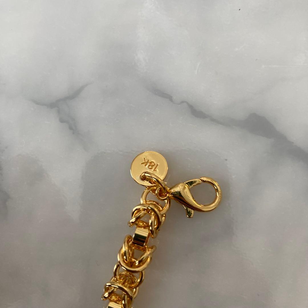 遺品整理 18K刻印有り　ゴールド　ブレスレット　16.4g