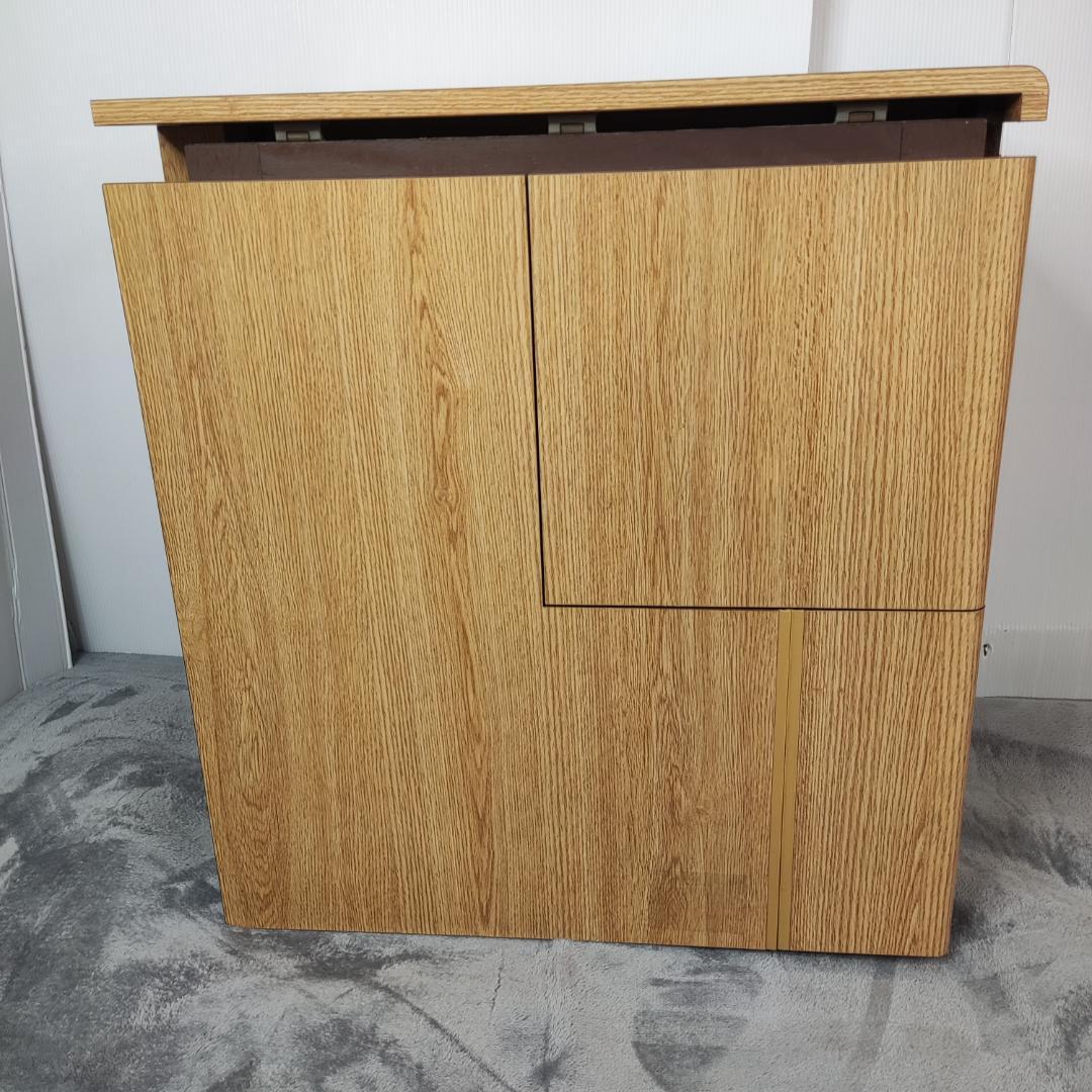 ブラザー工業 ミシン台 折りたたみ式 コンパクトキャビネット 昭和