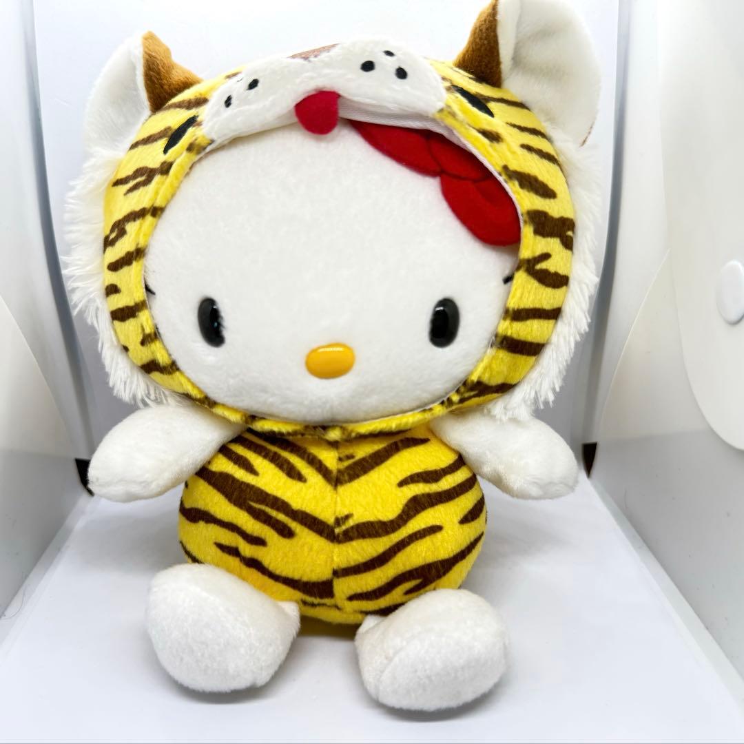 希少レア】ハローキティ 虎 ぬいぐるみ キティちゃん ヤクルト 干支
