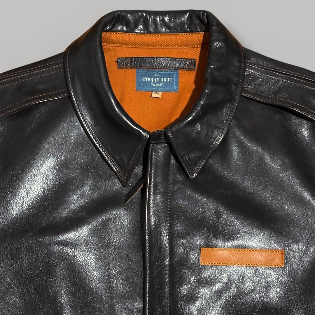 BLACK BLACK様 スタークハウツ フライトジャケット A-2ホースハイド